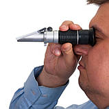 Рефрактометр для машини (електроліт, замерзання рідин) RHA-412, фото 5