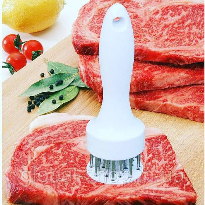 Размягчитель мяса тендерайзер Meat Tenderizer Разрыхлитель ,20х5 см - фото 10 - id-p370261583