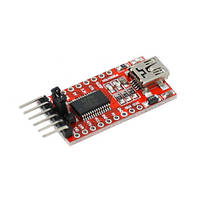 MiniUSB - UART TTL FT232RL 6 pin конвертер, Arduino