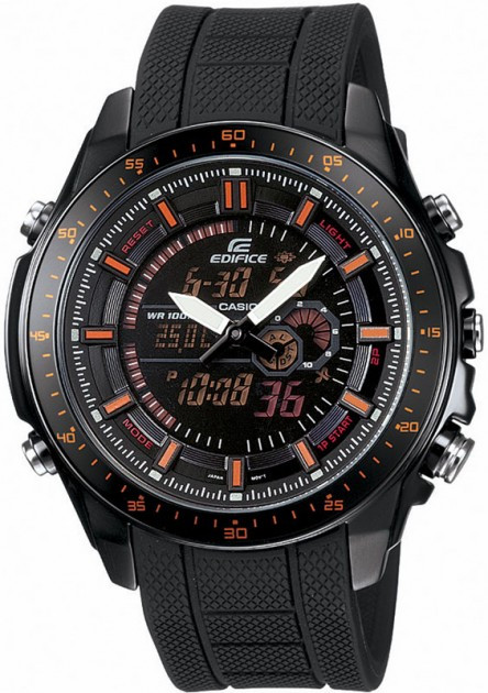Годинник чоловічий Casio EFA-132PB-1AVEF з термометром, фото 1
