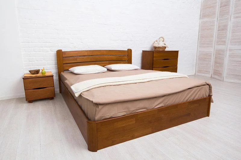 Ліжко София з підіймальним механізмом 180 х 200 см (горіх світлий)