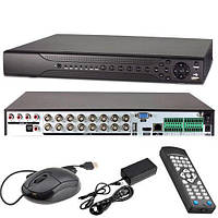 Відеореєстратор HVR NVR DVR TVPSii ADVR7016DA-GL, 5МП, 16 каналів