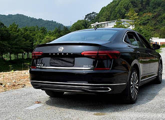 Спойлер багажника сабля Volkswagen Passat B9 2019+ г.