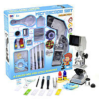 Детский игрушечный микроскоп Microscope Set, 20 деталей