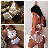 Романтичний Вечір: Сексуальний Комплект Білизна M Білий ( 500 027 )