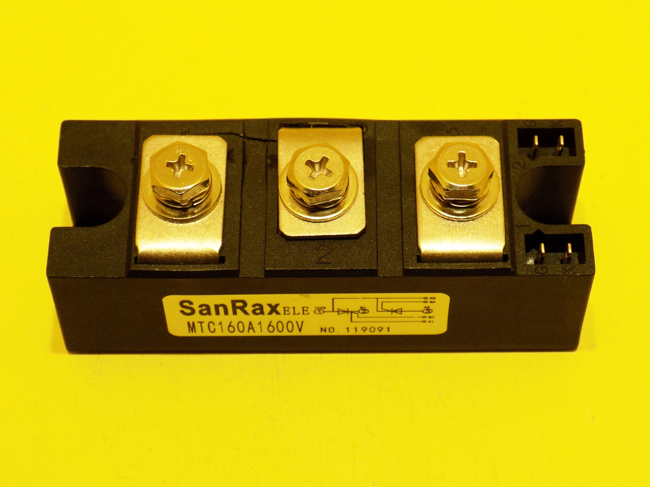 Тиристорний модуль SanRax MTC160A1600V 160A 1600V (дефект)