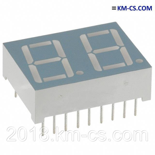 Індикатор світлодіодний 7-сегментний RL-D5610GDBW