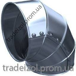 Кожух из оцинкованной стали для труб Tradeizol (отвод, 150мм) - фото 2 - id-p187595441