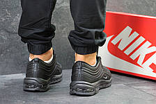 Кросівки чоловічі Nike air max 97,шкіряні,чорні,44р, фото 2