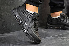 Кросівки чоловічі Nike air max 97,шкіряні,чорні,44р, фото 3
