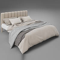 Ліжко двоспальне "Фуксія"