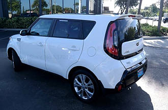 Спойлер багажника Kia Soul 2016-2018 р.в. Кіа Соул