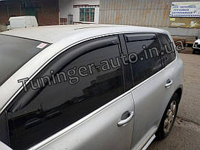 Дефлектори вікон (вітровики) Volkswagen Touareg 2002-2010 (Hic)