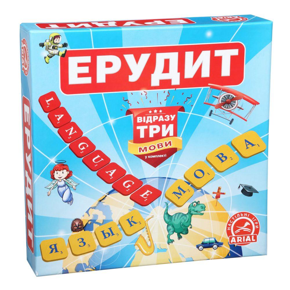Настільна гра Ерудит Тримовний