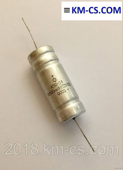 Конденсатор електролітичний C-EL 1000uF 25V//К50-24