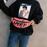 Бананка APEHLIC чоловіча жіноча поясна сумка рожева, фото 3