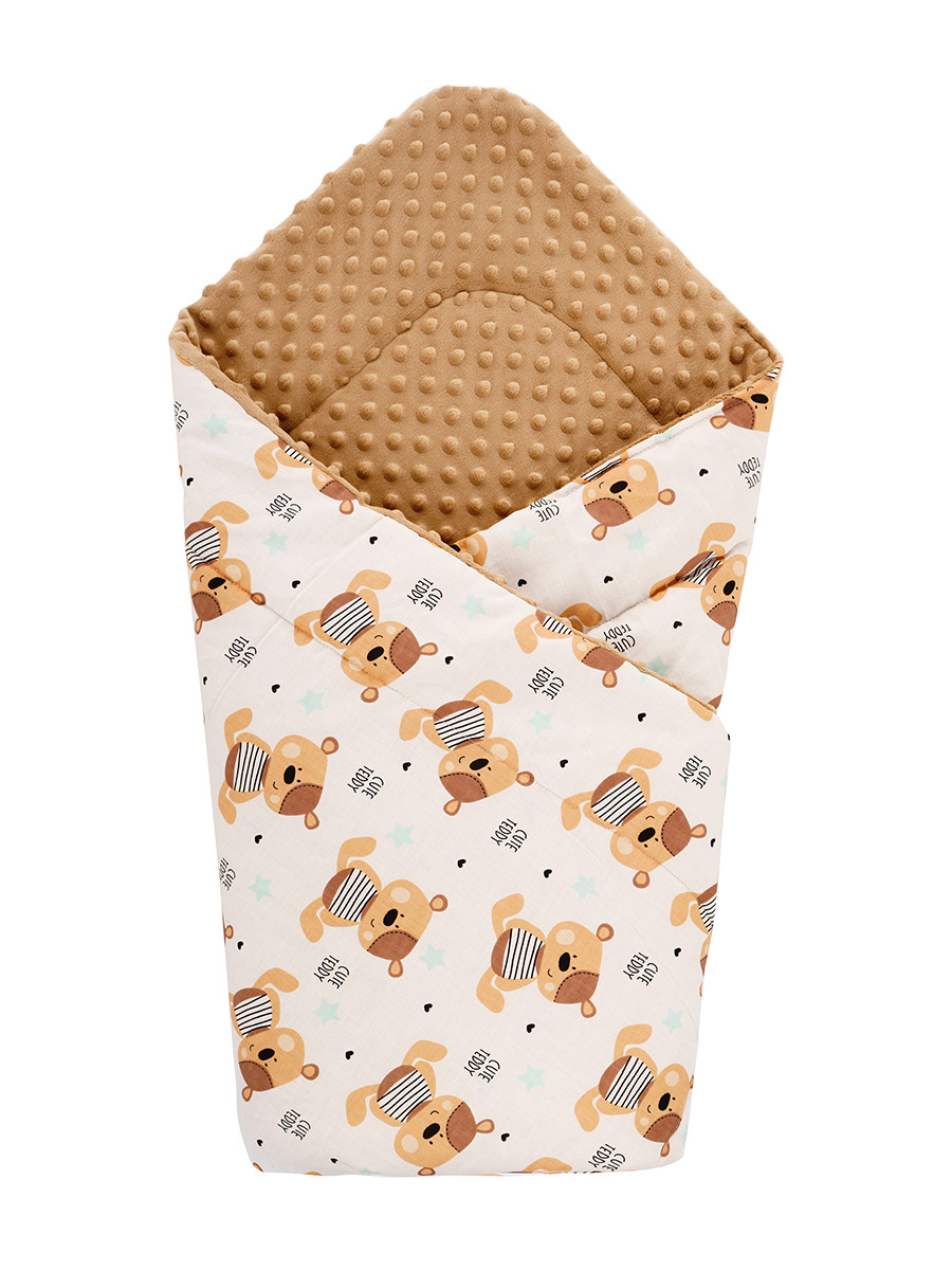 Дитячий плюшевий плед Minky Kids 75х100 капучино (213148-2) DOTINEM Україна, фото 1