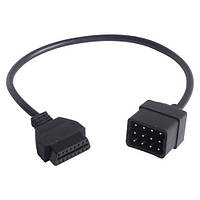 Переходник OBD2-Renault 16pin мама на 12pin папа