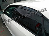 Дефлектори вікон (вітровики) (Американец) Volkswagen Passat B-7 USA 2011-2018 sed (Autoclover A189), фото 4