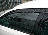 Дефлектори вікон (вітровики) (Американец) Volkswagen Passat B-7 USA 2011-2018 sed (Autoclover A189), фото 3