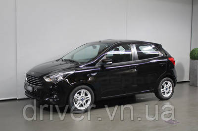Дефлектори вікон вставні Ford Ka 2009 -> 3D, 2шт