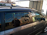 Дефлектори вікон (вітровики) Volkswagen Touran 2003-2014 (HIC/Тайван), фото 6