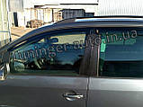 Дефлектори вікон (вітровики) Volkswagen Touran 2003-2014 (HIC/Тайван), фото 7