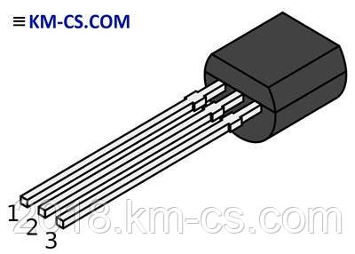 Мікросхема генератор скидання DS1810-10 (Dallas Semiconductor)