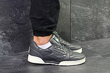 Чоловічі шкіряні кросівки Reebok Workout Classic,сірі,44р, фото 3