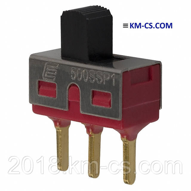 Повзунковий перемикач (Slide) 500SSP1S1M2REA (E-Switch)