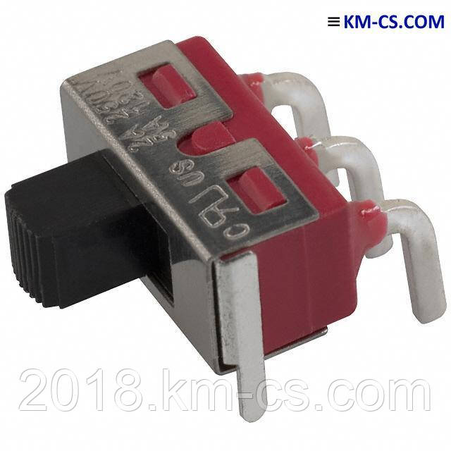 Повзунковий перемикач (Slide) 500SSP1S1M6QEA (E-Switch), фото 1