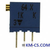 Підлаштування Резистор (Trimmer) 64X-102 (Vishay)