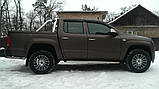 Вітровики, дефлектори вікон Volkswagen Amarok 2010- (HIC/Тайвань), фото 5