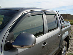 Вітровики, дефлектори вікон Volkswagen Amarok 2010- (HIC/Тайвань)