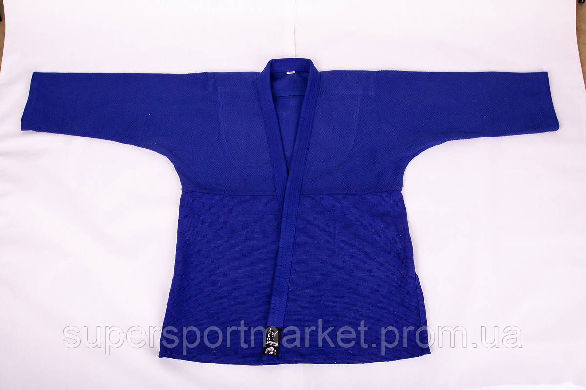 Кимоно для дзюдо джиу джитсу айкидо синее Matsa - 190см - фото 6 - id-p691925655