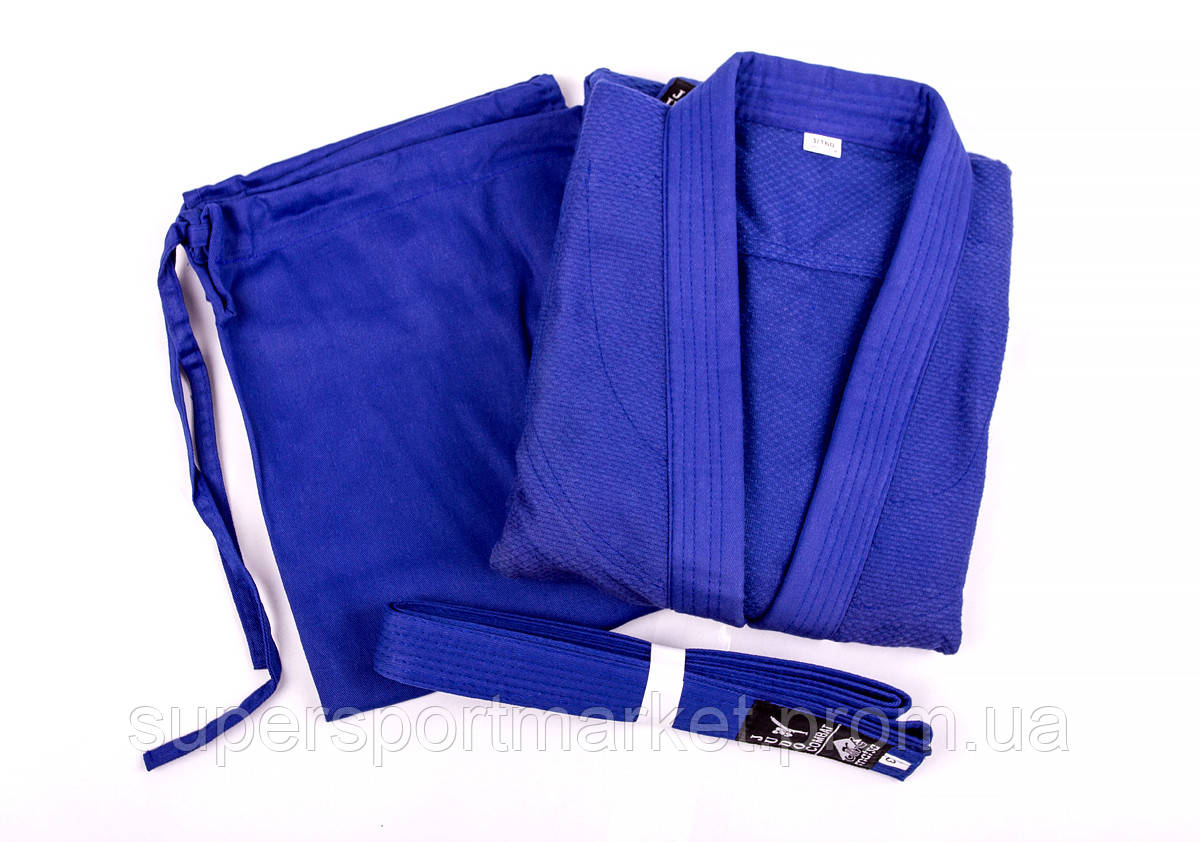 Кимоно для дзюдо джиу джитсу айкидо синее Matsa - 190см - фото 9 - id-p691925655