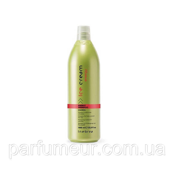 Inebrya Ice Cream Energy Shampoo Тонизирующий шампунь против выпадения волос 1000ml
