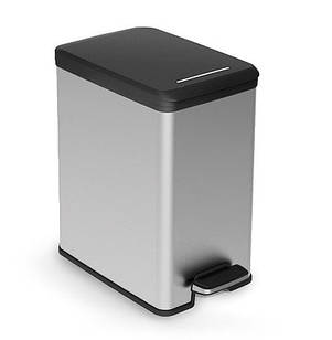 25L Контейнер для сміття металізований "SLIM BIN"