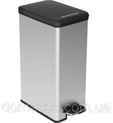 40L Контейнер для сміття металізований "SLIM BIN"