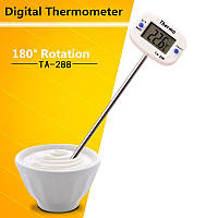Цифровий кухонний термометр Thermo TA 228 з обертовим на 180o дисплеєм