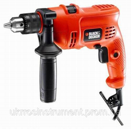 Дрель ударная патрон ключевой 13,0мм/ скорость = 1 / 500Вт. "BLACK+DECKER" - фото 2 - id-p28607599