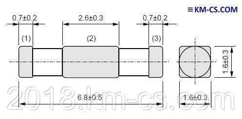 Фільтр радіоперешкод NFE61PT102E1H9L (NFM61R10T102T1) (Murata Electronics)