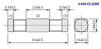 Фильтр радиопомех NFE61PT102E1H9L (NFM61R10T102T1) (Murata Electronics)