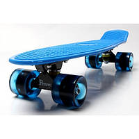 Скейт Penny Board колеса світяться 57х15 см до 80 кг