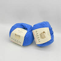 Gazzal Baby Cotton колір яскраво-синій 3421