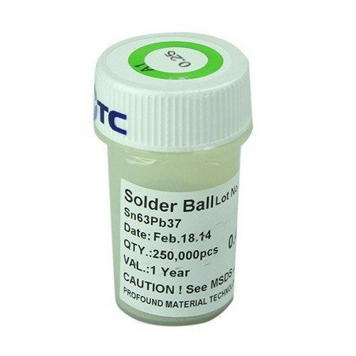 Кулі для BGA реболінгу 0.25мм 250к штук, фото 1