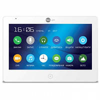 Кольоровий відеодомофон NeoLight MEZZO HD з 7 дюймовим екраном Білий