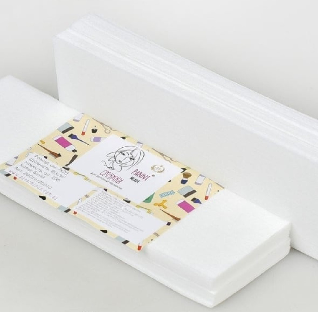 Смужки для депіляції 7*22 100шт Panni Mlada