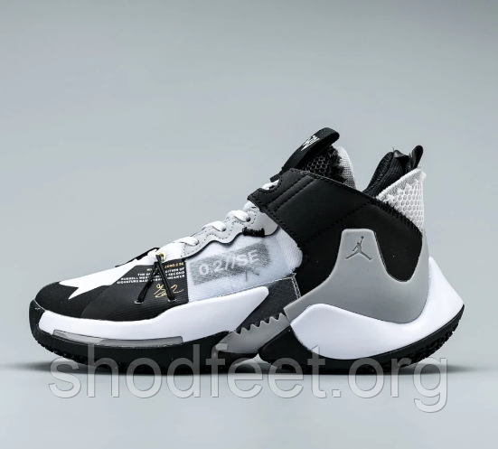 Кросівки Air Jordan Why Not Zer0.2 Black White