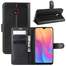 Чохол-книжка для Xiaomi Redmi 8A чорний, фото 2